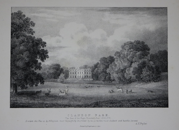 Clandon Park, the Seat of the Right Honorable Earl Onslow