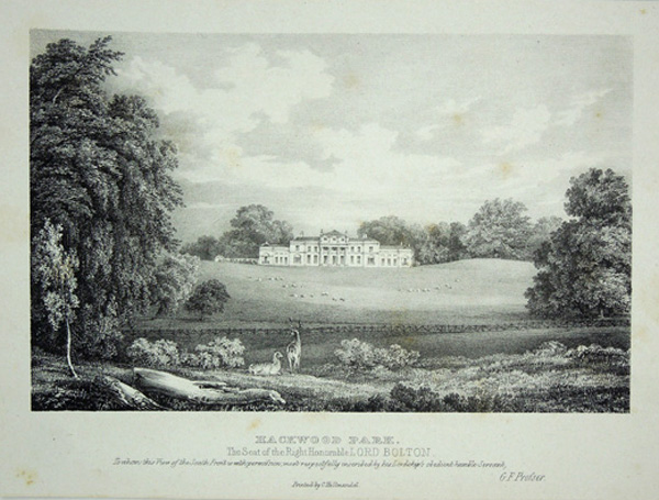 Hackwood Park, The Seat of the Right Hon. Lord Bolton