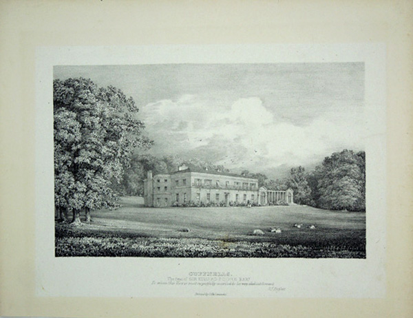 Cuffnells Park, The Seat of Sir Edward Poore