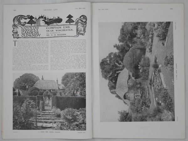 Compton End near Winchester, The Residence of Mr George Herbert Kitchin