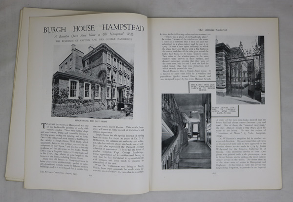 Burgh House, Hampstead, The Residence of Captain and Mrs George Bambridge