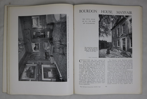 Bourdon House, Mayfair, The Town House of H. G. The Duke of Westminster