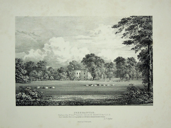 Freemantle House, The Seat of Sir George Hewitt, Bart. G. C. B