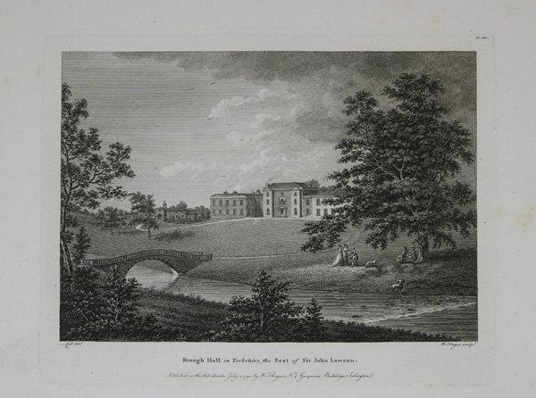 Brough Hall, The Seat of Sir John Lawson