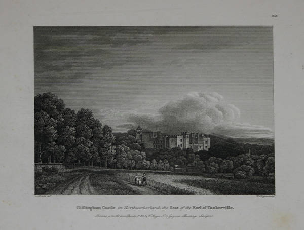 Chillingham Castle, The Seat of the Earl of Tankerville