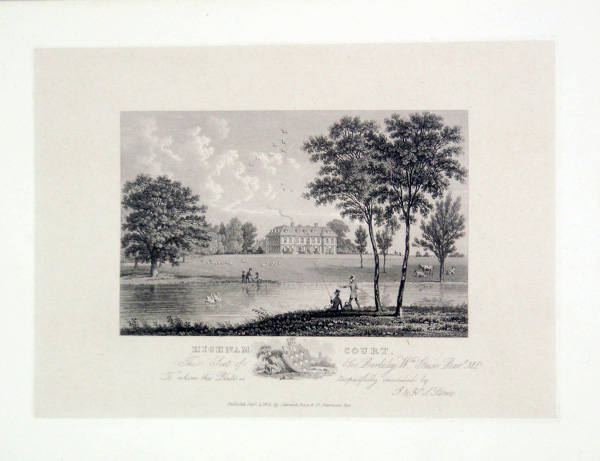 Highnam Court, the Seat of Sir Berkeley William Giuse