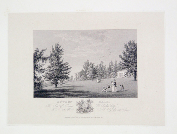 Bowden Hall, the Seat of James H Byles, Esq