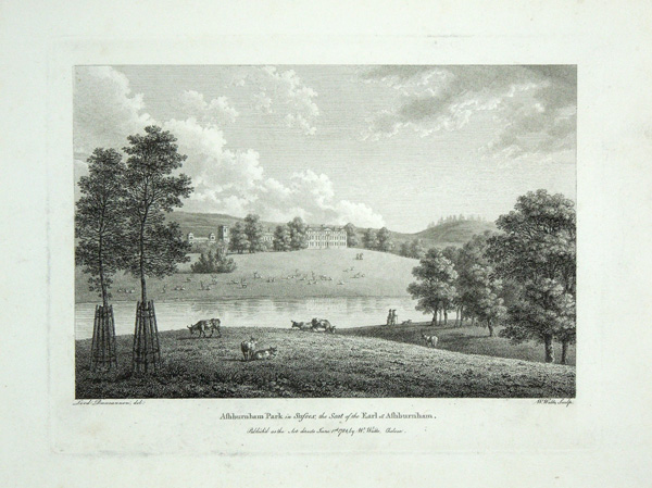 Ashburnham Park, the Seat of the Earl of Ashburnham