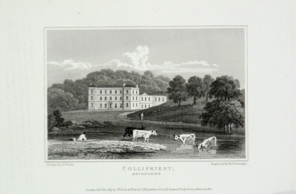 Collipriest in Devonshire, the Seat of James Hay, Esq