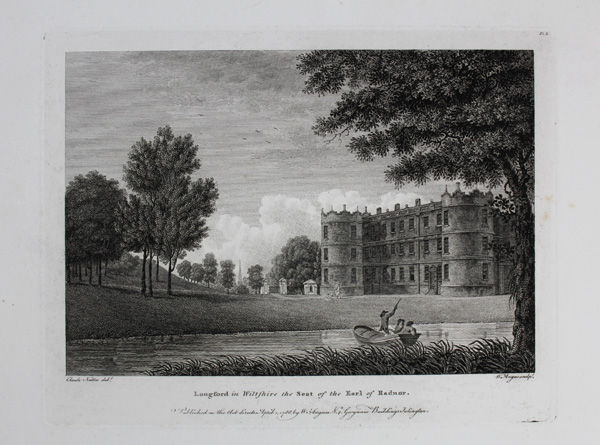 Longford Castle, the seat of the Earl of Radnor
