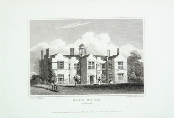 Ford House in Devonshire, the Seat of Ayshford Wise, Esq